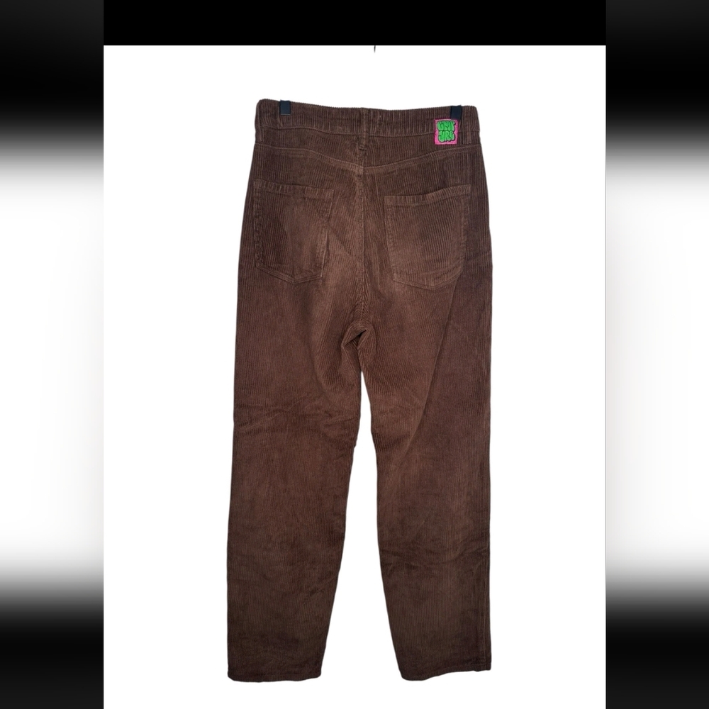 women Brown Corduroy Pants